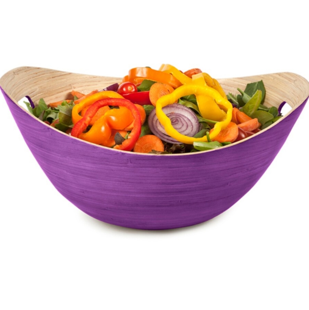 Core bamboo spun serving bowl